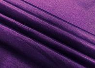 roxo de nylon da tela do material do maiô de 200GSM 84%/maiô do Spandex