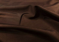 elasticidade de confecção de malhas Brown elegante do poliéster do material 85% do maiô 200GSM