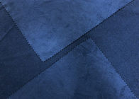 tela de estofamento de 140GSM Microsuede para favorável ao meio ambiente azul nórdico dos acessórios