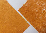 micro tela de veludo 330GSM/laranja de confecção de malhas da urdidura material roupa de veludo