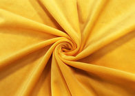 cor tela/100% amarela dourada da tela do luxuoso do poliéster do brinquedo do luxuoso 210GSM