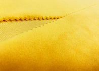 cor tela/100% amarela dourada da tela do luxuoso do poliéster do brinquedo do luxuoso 210GSM