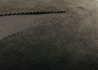 O delicado escovou a tela da tela da malha/DWR para a matéria têxtil home Brown escuro 240GSM
