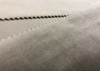largura de confecção de malhas dos cáquis 160cm urdidura macia da tela do poliéster de veludo 280GSM da micro