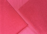 tela escovada nylon da malha de 240GSM 100% para o brinquedo que faz a cor vermelha mais louca