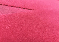tela escovada nylon da malha de 240GSM 100% para o brinquedo que faz a cor vermelha mais louca