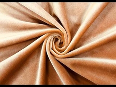 240GSM Material de Veludo Amarelo de Azeitona Suave 100% Poliéster para têxteis domésticos