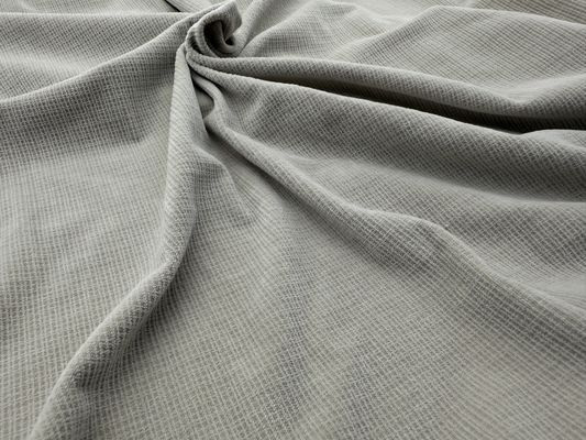 Tecido de poliéster de veludo micro elástico Perfeito para vestidos