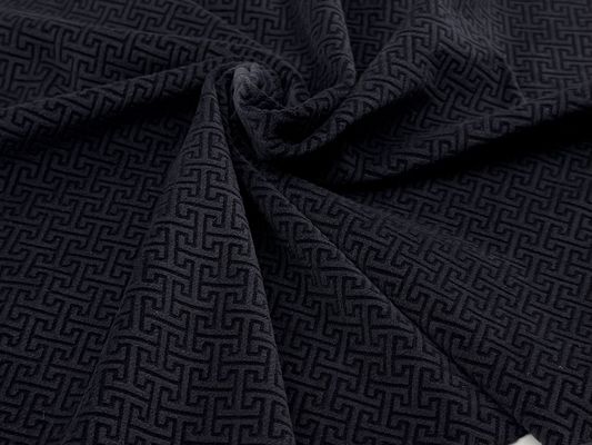 Tecido de poliéster de veludo micro elástico perfeito para vestidos