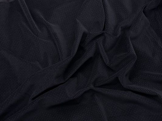 Tecido de poliéster de veludo micro elástico perfeito para vestidos