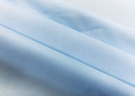 tela 100% da camisa do poliéster 130GSM com luz dos trabalhadores do estiramento - cor azul
