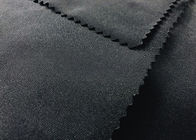 confecção de malhas elástica do poliéster do preto 200GSM 85% da tela do forro do roupa interior de 160cm