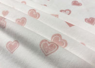 tela de veludo do poliéster 260GSM/coração cor-de-rosa Spandex home do poliéster 8 de matéria têxtil 92