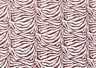 tela de veludo do poliéster 210GSM/tela poli do velo para as listras home da zebra de matéria têxtil