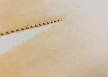 210GSM imprimiu a micro tela do poliéster/a cor material do pêssego vestido do poliéster