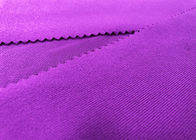 210GSM escovou a tela da malha 100 por cento de poliéster para os acessórios violetas
