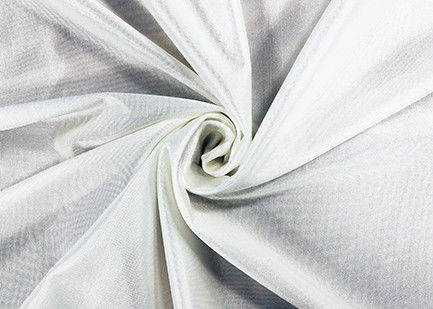 210GSM nylon flexível material do maiô 84% para o branco de vestido da casa