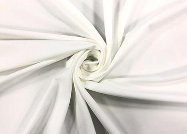 Elasticidade alta do Spandex branco do poliéster 16% da tela 170GSM 84% do roupa interior